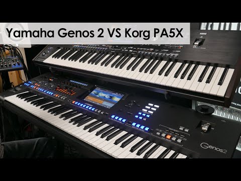 Видео: Yamaha Genos 2 против Korg PA5X — сравнение звуков и стилей
