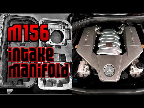 Видео: Снятие, ремонт и перекраска впускного коллектора AMG M156 V8! КОРРОЗИЯ МАГНИЯ - W164 ML63