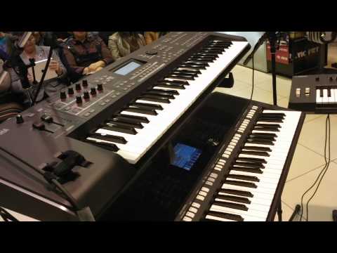 Видео: Bert Smorenburg - Yamaha PSR-S950 (Rus) Самара, Мир музыки, 16.10.13