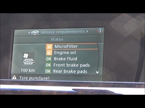 Видео: BMW  E60  сброс межсервисного интервала. Service interval reset