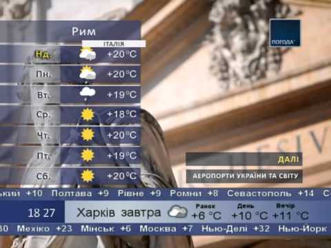 Видео: Фрагмент эфира канала Погода ТВ (03.11.2013)(5)