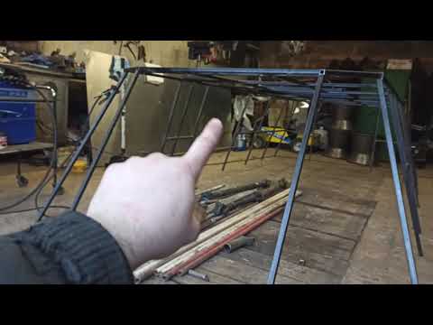 Видео: Новый Вездеход KREPYSH ( Лесник )  Делаем верх, крышу