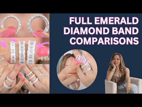 Видео: Юбилейное кольцо 13 карат! + Сравнение изумрудных и бриллиантовых колец 1,5 карата и 13 карат