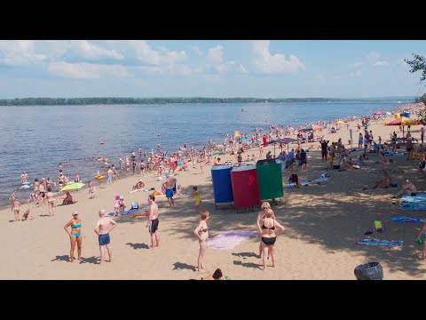 Видео: В Самаре пляж не хуже, чем на "югах"
