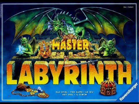 Видео: Играем в настольную игру Master Labyrinth (Мастер Лабиринт)