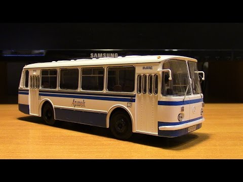 Видео: Масштабная модель автобуса ЛаЗ 695Н Советский автобус