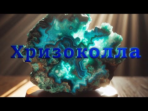 Видео: ХРИЗОКОЛЛА (CHRYSOCOLLA). Легенды, геология, виды. #минералы