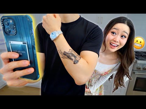 Видео: Строгие китайские родители отреагировали на его новую татуировку *они действительно очень злы