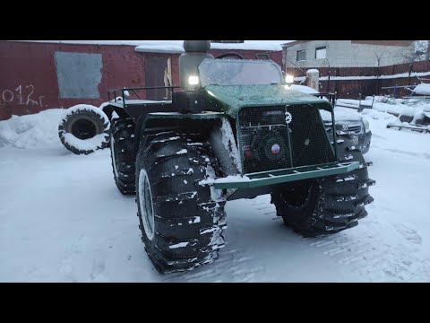 Видео: вездеход косач, обзор после испытаний.