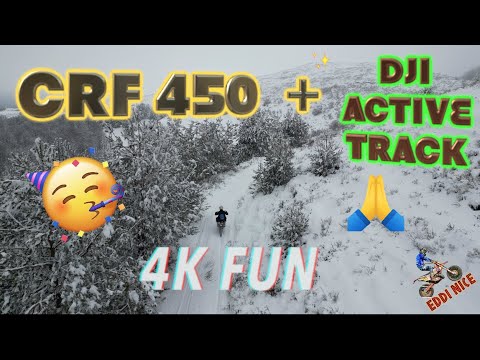 Видео: CRF 450R + DJI Active Track = Lots of fun -4K - МНОГО МАЗНО 🤭