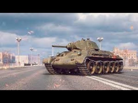 Видео: Кауво Капитал. Легендарный Т-34 в деле! WoT Blitz