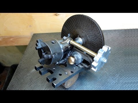 Видео: Шпиндель под 80 патрон -  работа в центрах