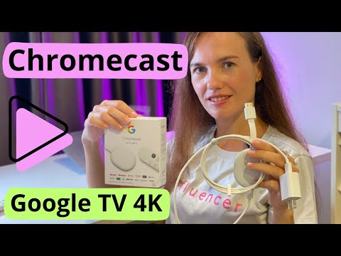 Видео: Быстрый обзор Chromecast with Google TV (4K) | Как превратить ТВ в умный телевизор | хромкаст