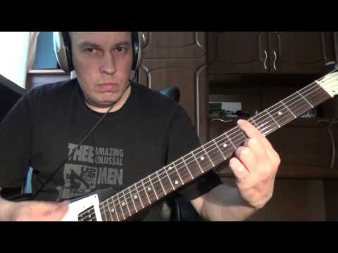 Видео: Электрогитара для начинающих.  Урок №3