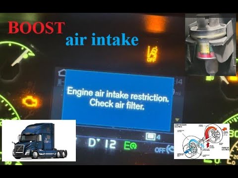 Видео: Volvo truck система впуска  boost