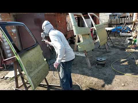 Видео: Volkswagen Т5. . Борьба с коррозией. Пескоструй кузова.