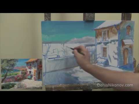 Видео: южный дворик