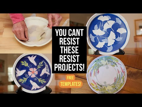 Видео: 3 проекта Paper Resist — С БЕСПЛАТНЫМИ ШАБЛОНАМИ!