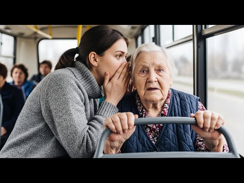 Видео: Я дремала в автобусе, как вдруг девочка рядом прошептала мне: «Бабушка, бегите скорее!»