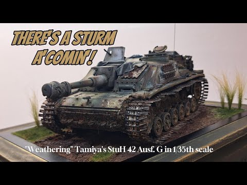 Видео: Штурм идёт! Изучаем Tamiya StuH 42 Ausf. G в масштабе 1/35.