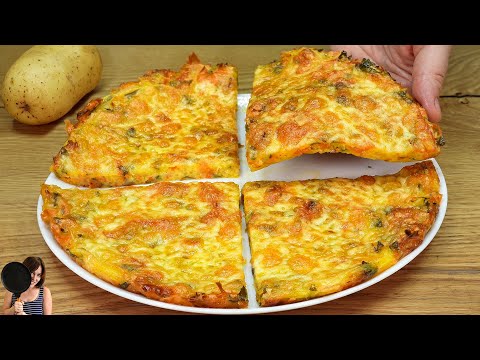 Видео: Лучше, чем пицца. Просто натрите 1 картофелину. Просто, дешево и очень вкусно. АСМР