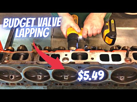 Видео: Как притереть клапаны дрелью дома за небольшие деньги