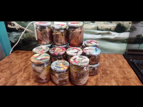 Видео: Речная рыба в автоклаве : карась , сазан , карп/River fish in an autoclave : crucian carp , carp