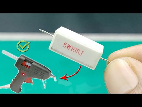 Видео: Использовать это !!! Тогда ваш сломанный клеевой пистолет снова будет работать