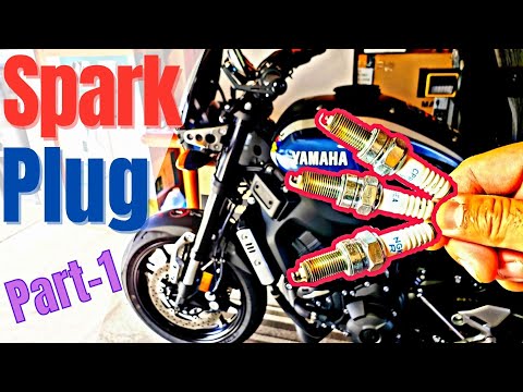 Видео: Свеча зажигания Yamaha XSR900 MT09 FZ09 FJ09 Часть 1