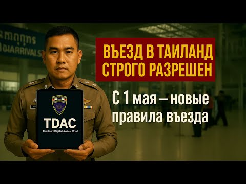 Видео: Таиланд меняет правила въезда с 1 мая 2025 / Как заполнить Thailand Digital Arrival Card /
