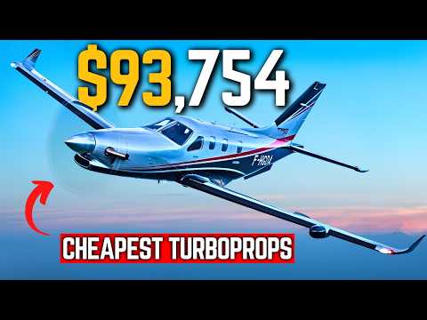 Видео: 7 самых дешевых турбовинтовых самолетов, которые вы можете купить в 2025 году