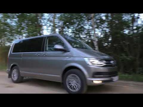 Видео: Volkswagen T6 4Motion. Увеличенный клиренс и большие колеса.