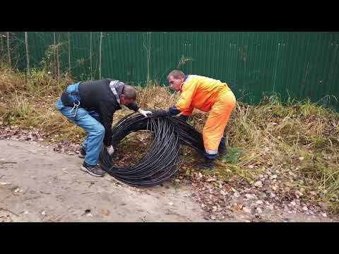 Видео: GPON в новом поселке. День шестой.