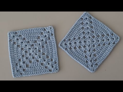 Видео: простое руководство по квадратам для начинающих | Как связать квадрат крючком