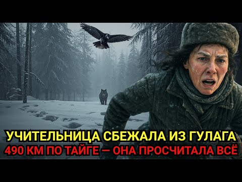 Видео: 490 км по Тайге: Учительница Сбежала из ГУЛАГа и прошла путь, который нельзя было просчитать