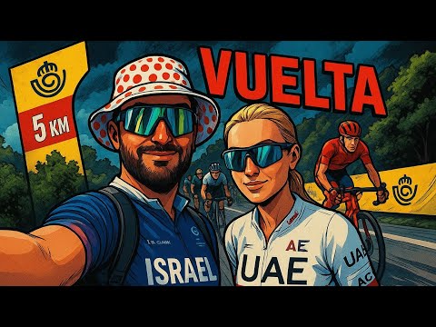 Видео: Мы прошли 17 км, чтобы увидеть это! Финиш этапа Вуэльты в Италии! 