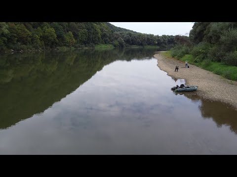 Видео: Сплав по Дністру від с.Довге до с.Діброва