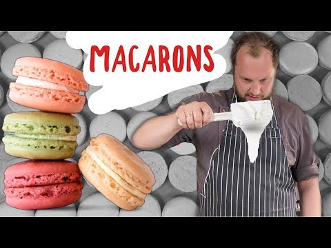 Видео: Как сделать французские пирожные макаронc  (макарони) - все проще чем кажется