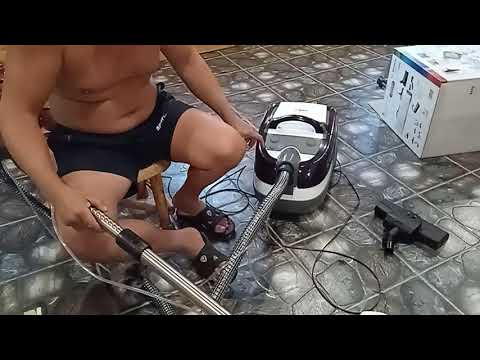 Видео: Распаковка моющего пылесоса.BOSCH(Aqua Wash&Clean) Обзор, что , как и куда