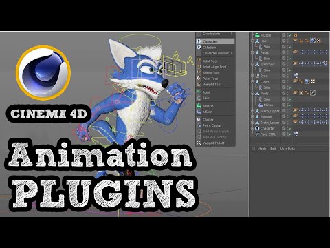 Видео: Плагины для анимации Cinema 4D