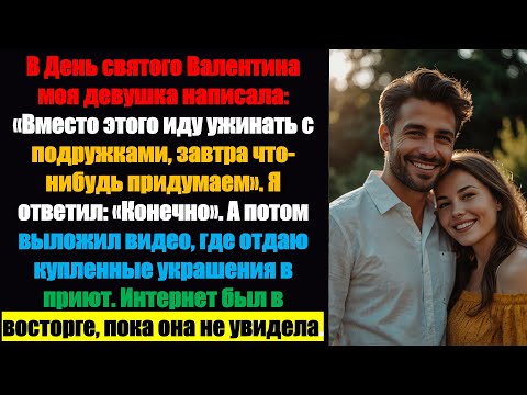 Видео: В День святого Валентина моя девушка написала: «Вместо этого мы пойдём ужинать с подружками...» — Л