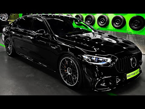 Видео: Mercedes S 63 E-Performance (2024) - звук, интерьер и экстерьер
