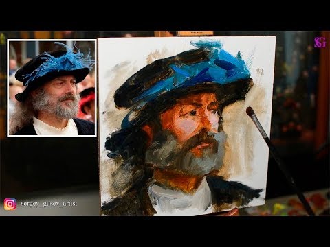 Видео: Как написать портрет маслом за один час?