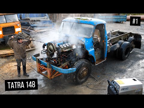 Видео: TATRA 148 - РЕМОНТ | РАЗБОРКА ГРУЗОВОГО ОТСЕКА И МОЙКА | 1.ЧАСТЬ