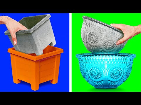 Видео: 30 ВЕЛИКОЛЕПНЫХ ИДЕЙ С ЦЕМЕНТОМ