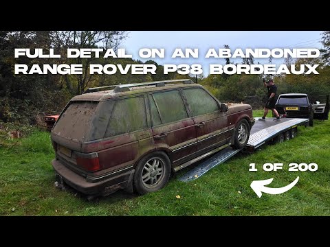 Видео: ПЕРВАЯ МОЙКА за 13 лет для Range Rover P38, найденного в Бордо Барн | Часть 1