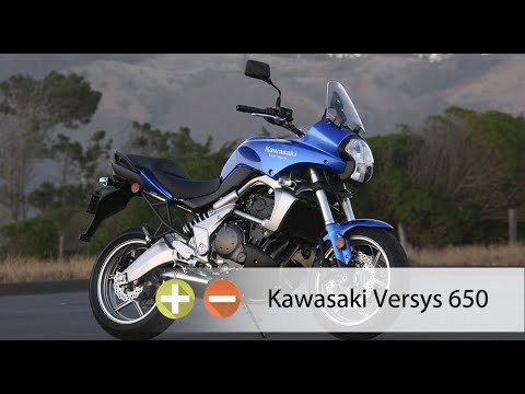 Видео: Kawasaki Versys 650 - Плюсы и минусы