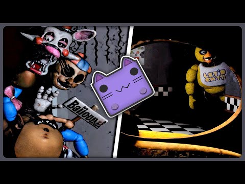 Видео: ДВЕ ФНАФ ИГРЫ В ОДНОМ ВИДЕО! ✅ Heavy Night // five nights at freddy's 1983