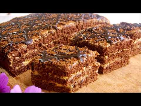 Видео: ირისი მარტივი და გემრიელი ნამცხვარი | Iris cake is simple and delicious |Торт Ирис