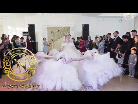 Видео: Шикарный выход невесты в Астане 2023